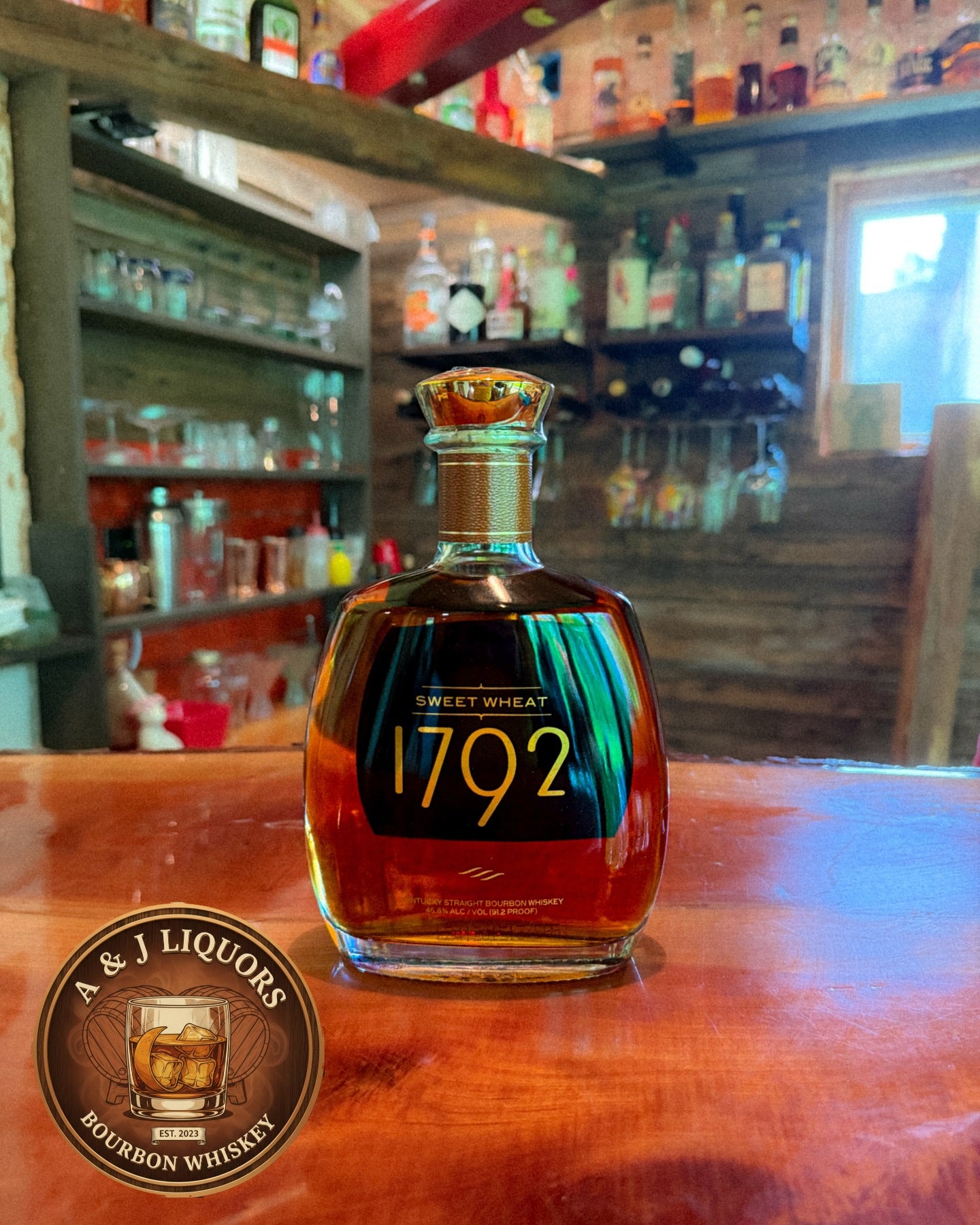 1792 Sweet Wheat Kentucky Straight Bourbon Whiskey - 91.2 Proof (45.6% ABV)